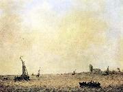 Jan van Goyen View of Dordrecht from the Oude Maas china oil painting artist